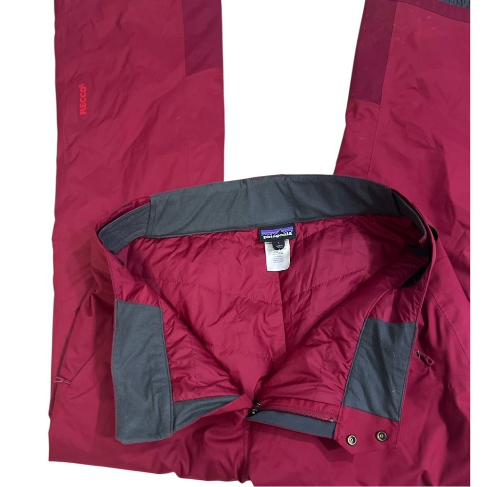 Patagonia Women’s Large Insulated Snowbelle Snow Pants Magenta - Picture 4 of 10